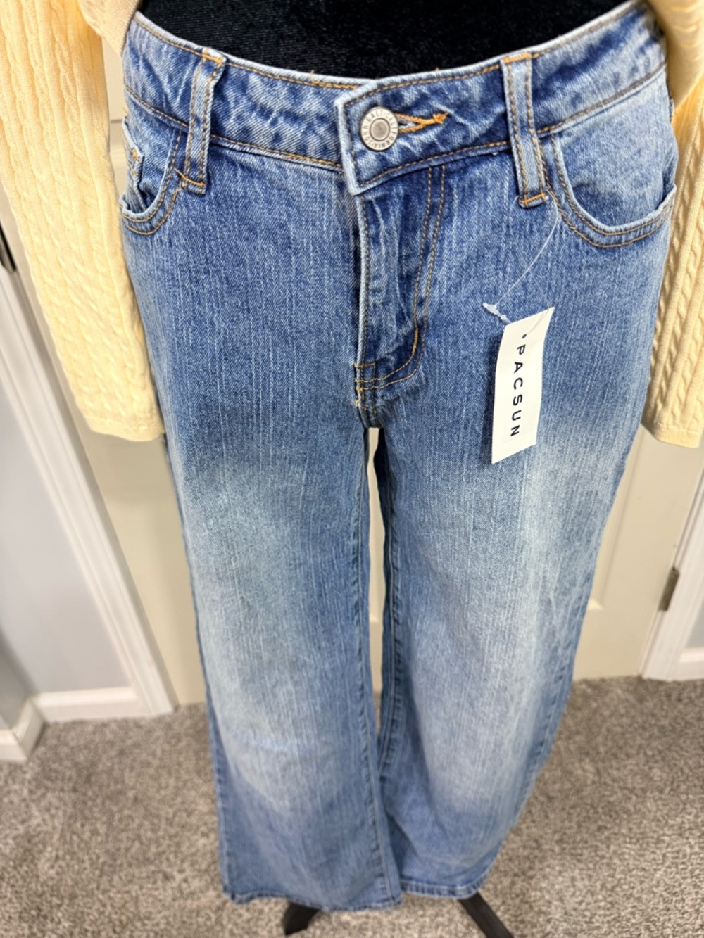 PacSun Light Blue Straight Leg Jeans